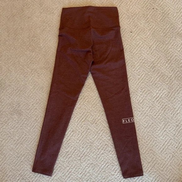 Fleo El Toro 25” High Rise Heather Rosewood Leggings - Picture 2 of 7